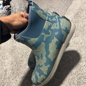 Huk Blue and Green Men's Shoes